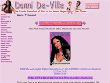 Tablet Screenshot of donnideville.com